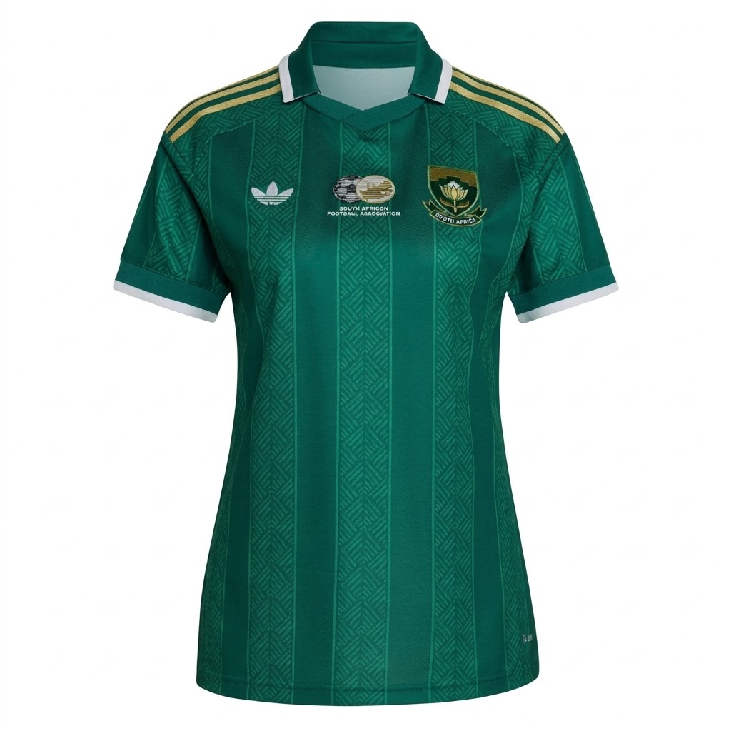 Sydafrika VM 2026 Borta Dam Kortärmad Fotbollströjor