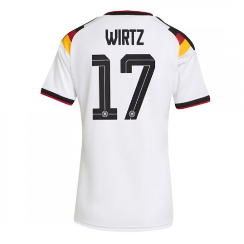 Tyskland Hemma VM 2026 Florian Wirtz 17 Dam Fotbollströjor