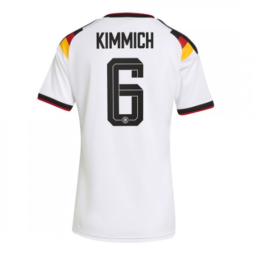 Tyskland Hemma VM 2026 Joshua Kimmich 6 Dam Fotbollströjor