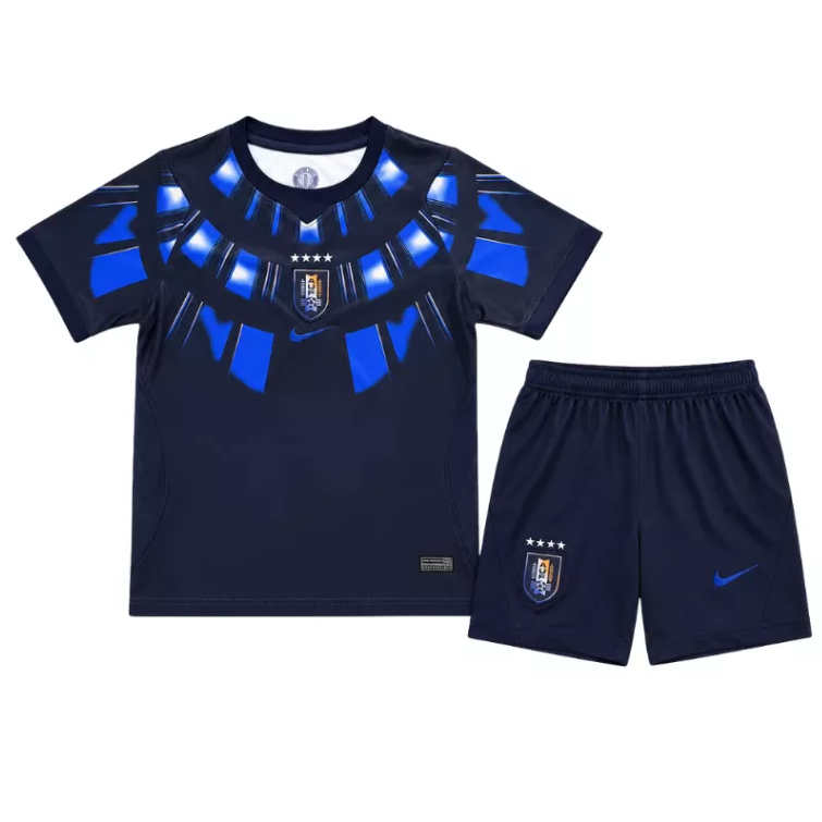 Uruguay Bortatröja VM 2026 Barn Fotbollskit