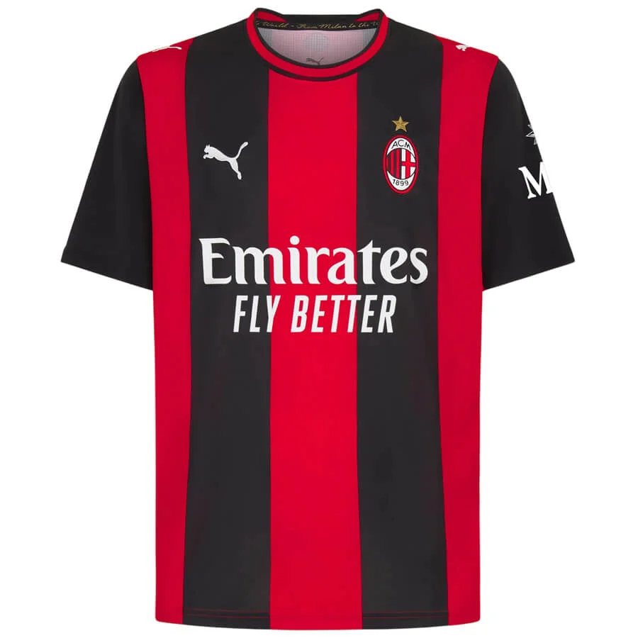 AC Milan fotbollströja 2026/27 Hemmatröja Christian Pulisic 11 Herr-1