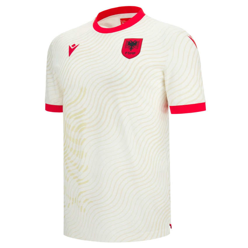 Albanien Fotbollströja 2026/27 Herr Bortatröja Kortärmad