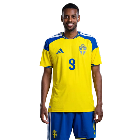 Sverige Matchtröja VM 2026 Alexander Isak 9 – Hemmatröja Herr