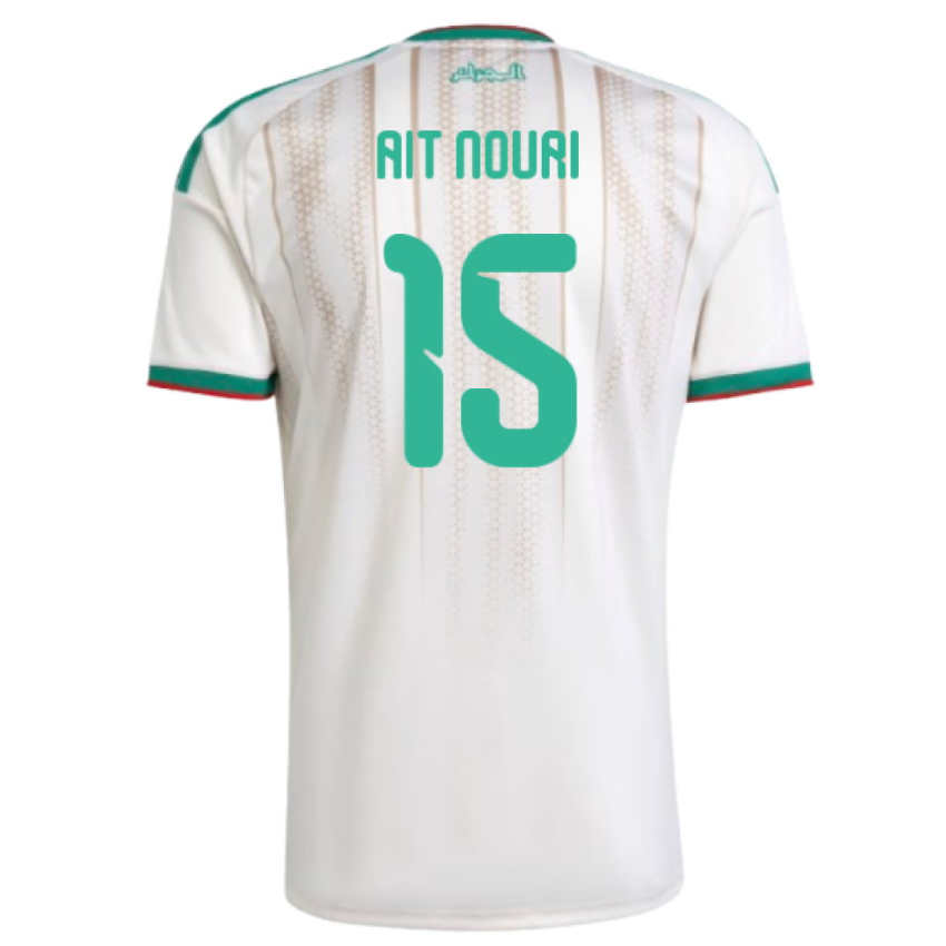 Algeriet fotbollströja VM 2026 Rayan Aït-Nouri 15 Herr Hemmatröja