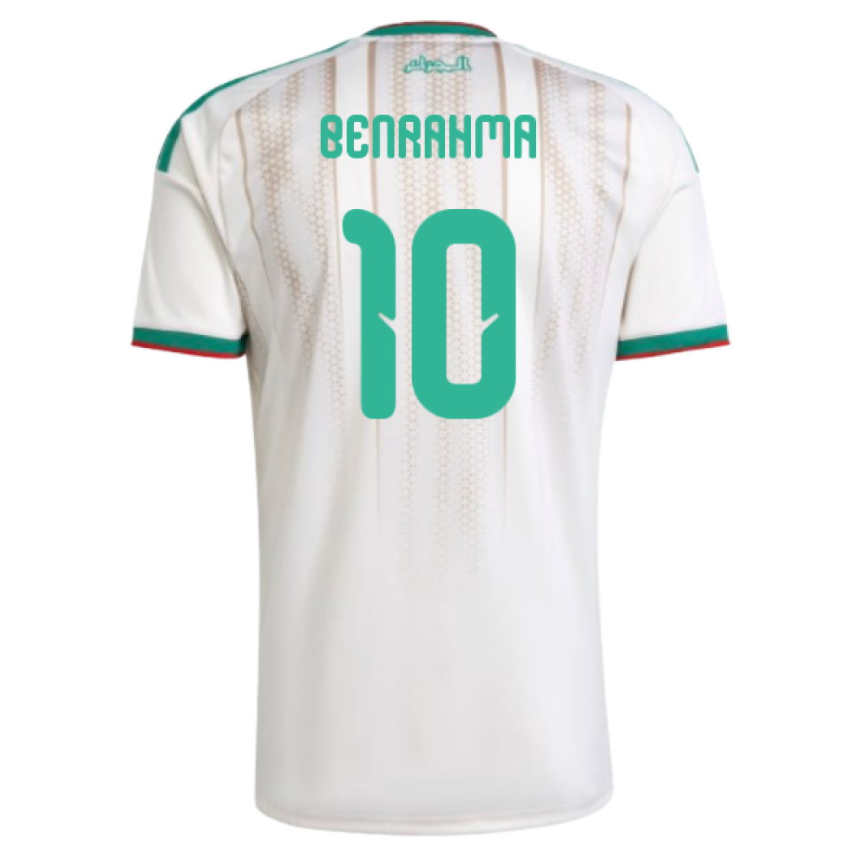Algeriet fotbollströja VM 2026 Saïd Benrahma 10 Herr Hemmatröja