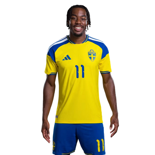 Sverige Matchtröja VM 2026 Anthony Elanga 11 – Hemmatröja Herr