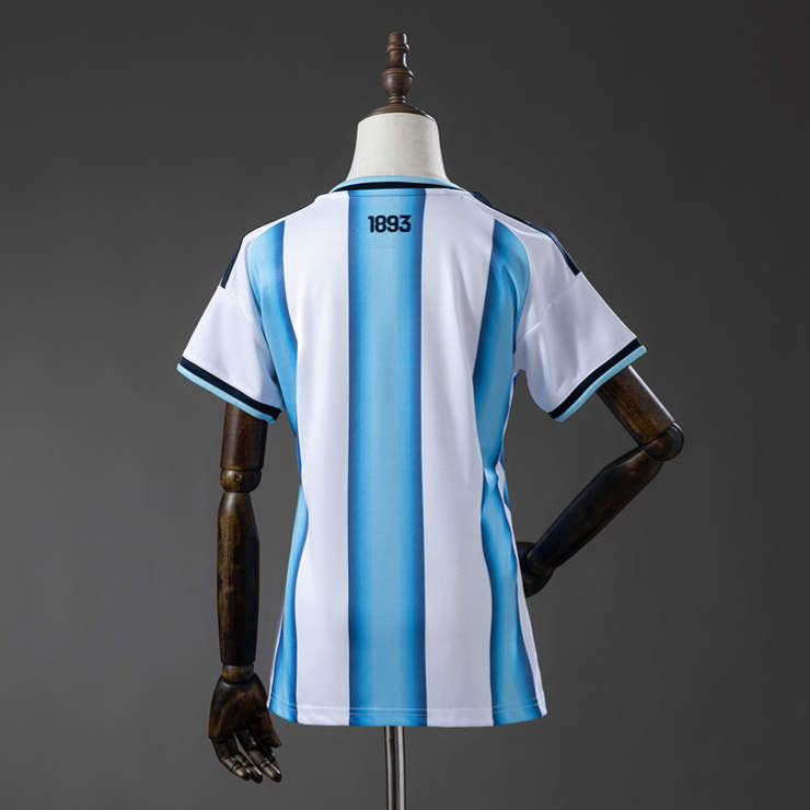 Argentina Landslagtröja VM 2026 Hemmaställ Dam Kortärmad-1