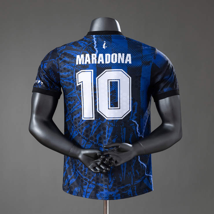 Argentina Matchtröja VM 2026 Maradona 10 Herr – Specialutgåva Blå-1