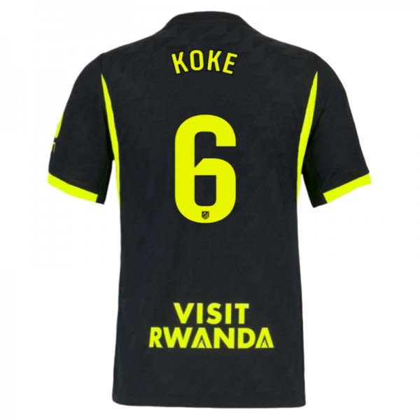 Atlético Madrid Matchtröja 2026/27 Koke 6 Herr Bortatröja