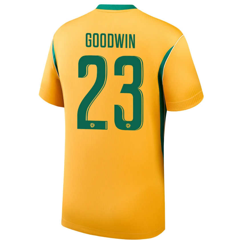 Australien Fotbollströja VM 2026 Hemmatröja Craig Goodwin 23 Herr