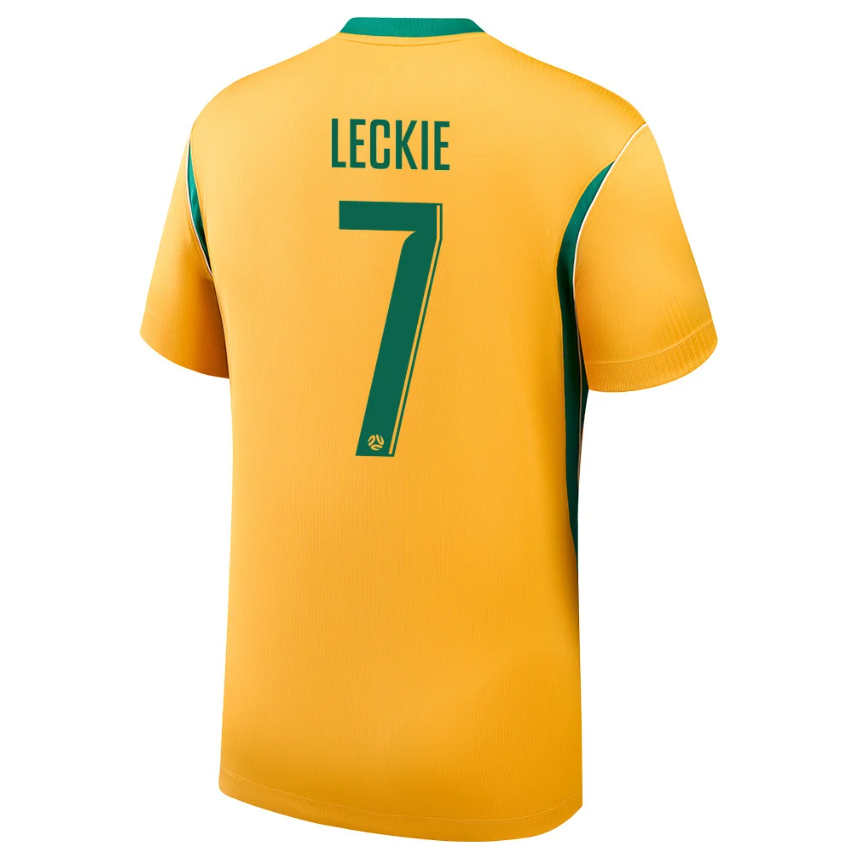 Australien Fotbollströja VM 2026 Hemmatröja Mathew Leckie 7 Herr