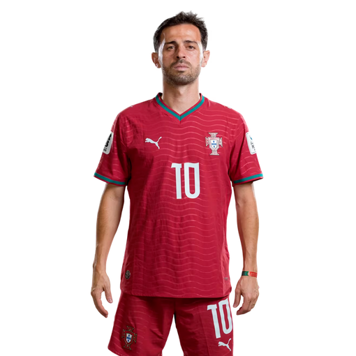 Portugal Landslag VM 2026 Bernardo Silva 10 Hemma Herr Fotbollskit med Shorts