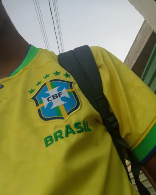 Billiga Fotbollstrojor Herr Brasilien Hemma troja VM 2026.webp
