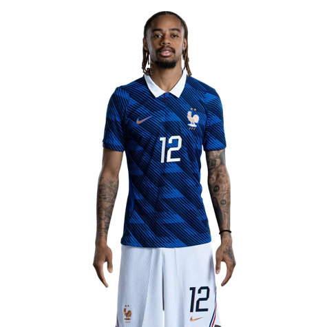 Frankrike Hemmaställ VM 2026 Bradley Barcola 12 Herr Set