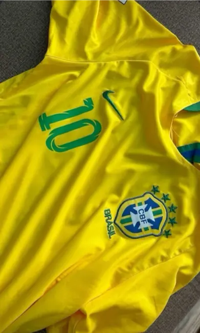 Brasilien Hemma VM 2026 Herr Neymar 10 matchtroja.webp
