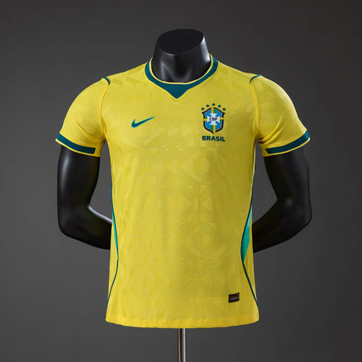 Brasilien Landslagtröja VM 2026 Hemmaställ Herr Kortärmad