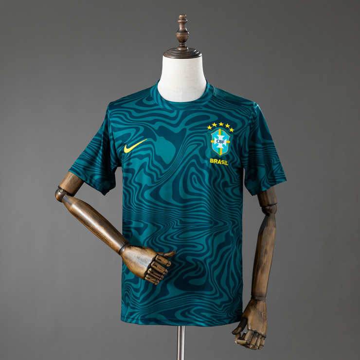 Brasilien Tröja VM 2026 Special Edition Grön Herr matchtröja
