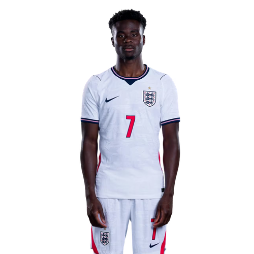 Fotbollströja England VM 2026 Bukayo Saka 7 Hemma Herr set