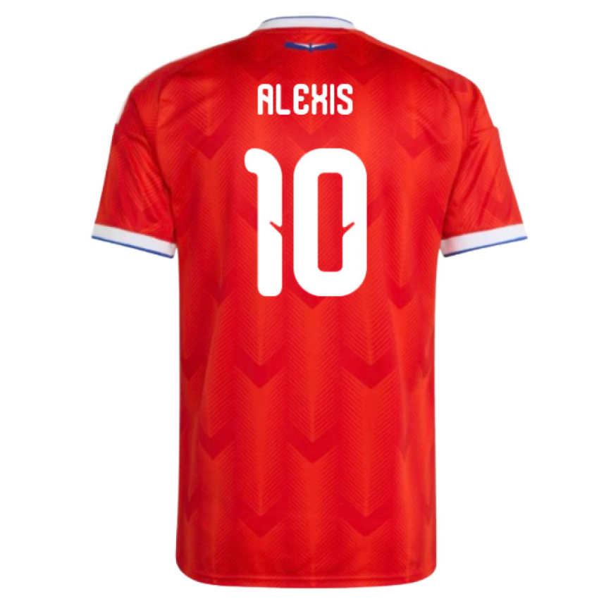 Chile Fotbollströja VM 2026 Alexis Sánchez 10 Herr Hemmatröja 2026-2027