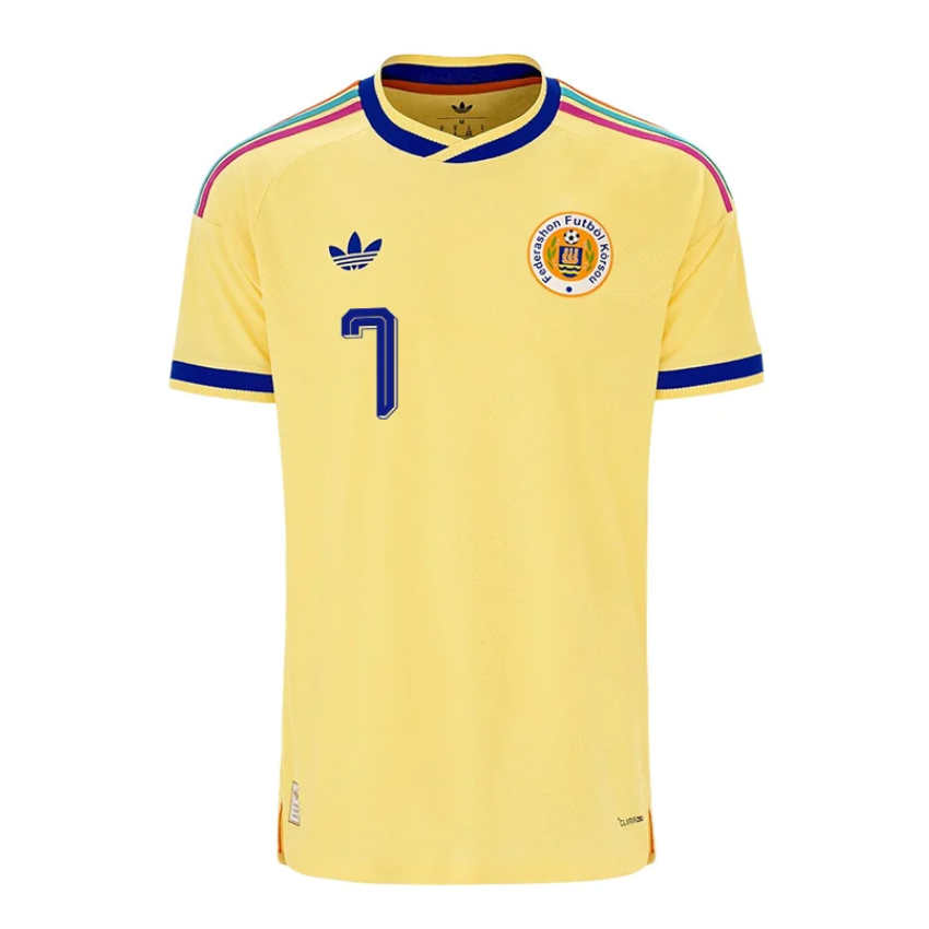 Curaçao Fotbollströja VM 2026 Bortatröja Juninho Bacuna 7 Herr-1