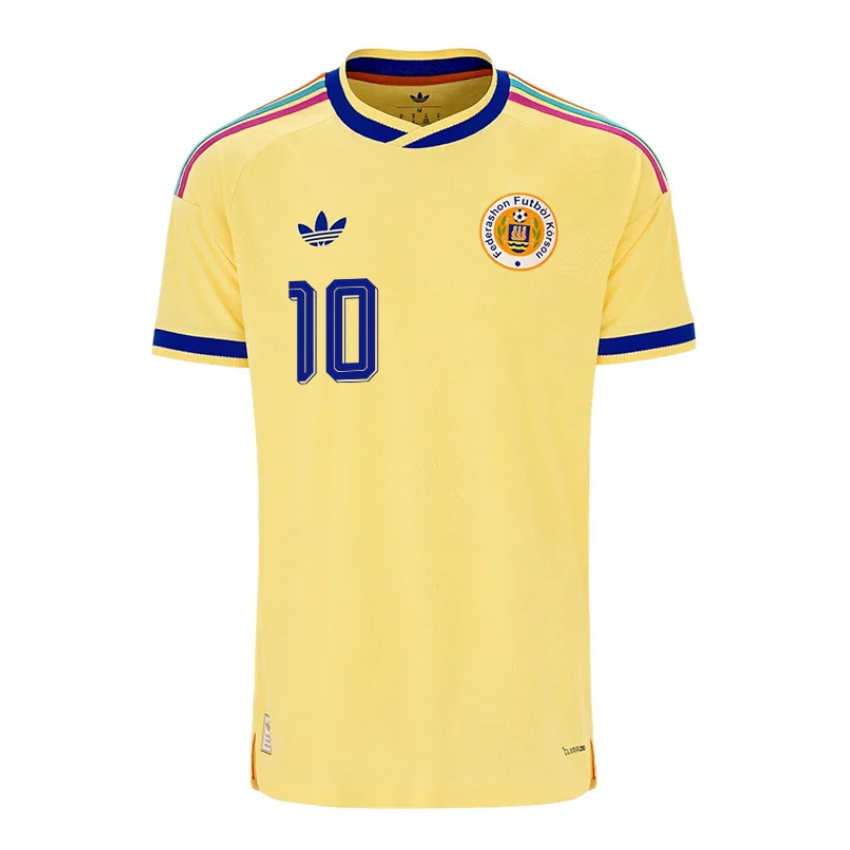 Curaçao Fotbollströja VM 2026 Bortatröja Leandro Bacuna 10 Herr Kortärmad-1