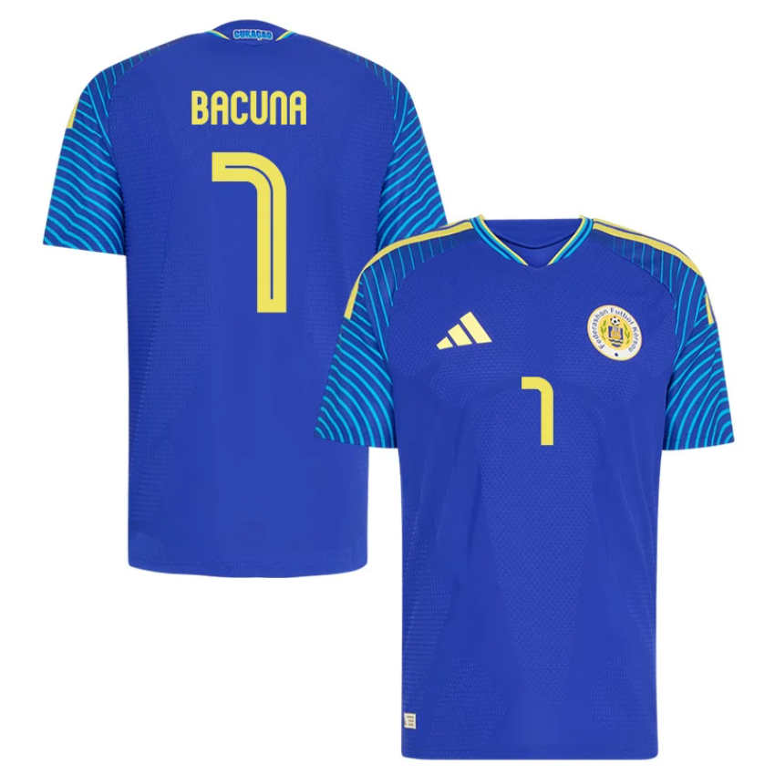 Curaçao Fotbollströja VM 2026 Hemmatröja Juninho Bacuna 7 Herr Kortärmad-1