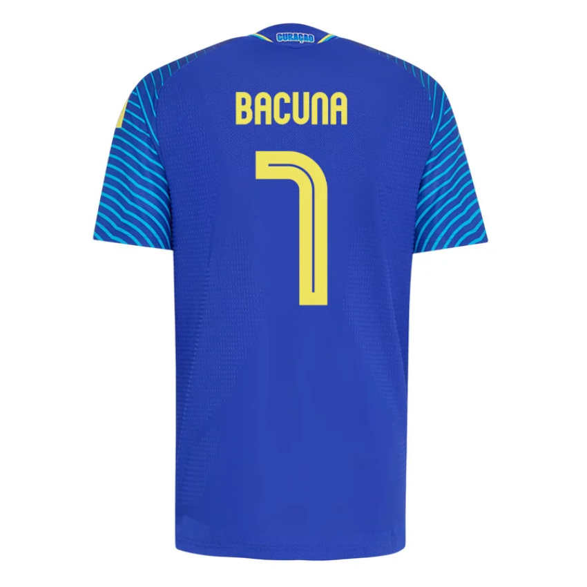 Curaçao Fotbollströja VM 2026 Hemmatröja Juninho Bacuna 7 Herr Kortärmad