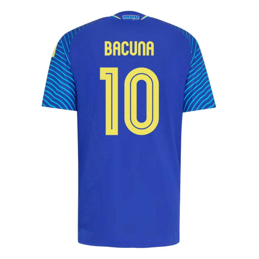 Curaçao Fotbollströja VM 2026 Hemmatröja Leandro Bacuna 10 Herr