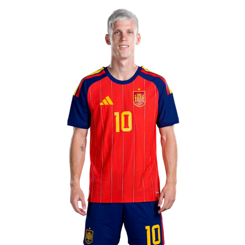 Spanien Landslagtröja VM 2026 Dani Olmo 10 Hemma Herr Fotbollskit