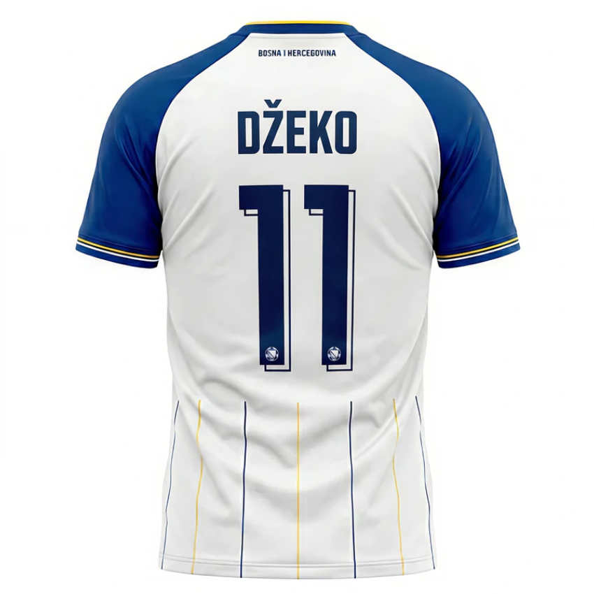 Bosnien och Hercegovina VM 2026 Edin Džeko 11 Bortaställ Herr Kortärmad-1