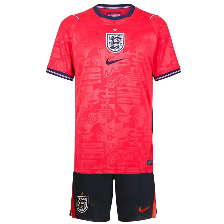 England Bortaställ VM 2026 Barn Fotbollsset