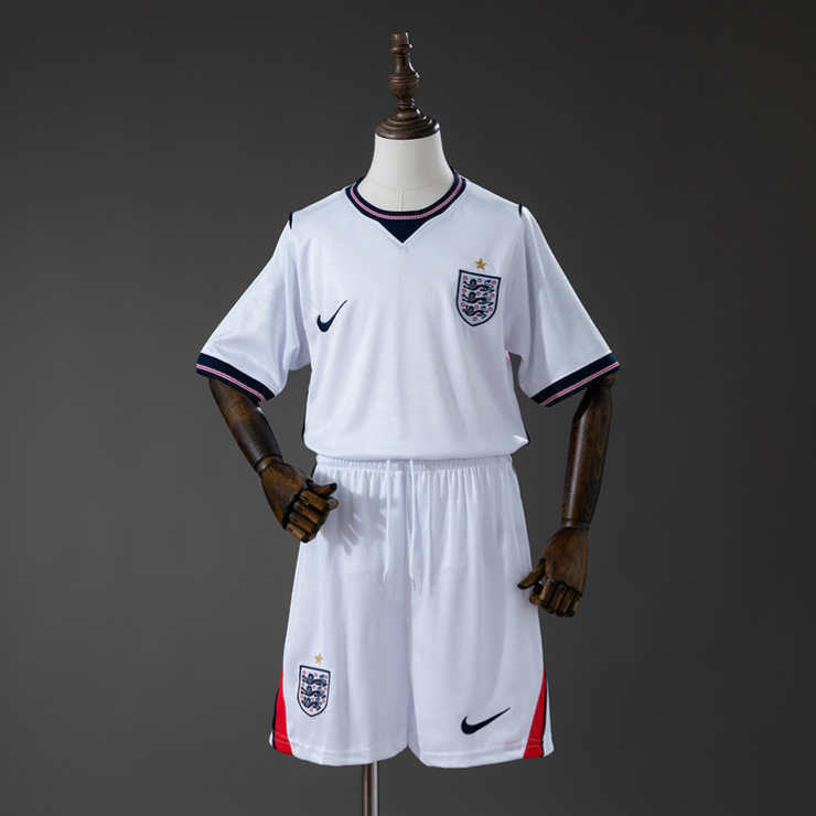 England VM 2026 Hemmaställ Barn matchtröja med Shorts