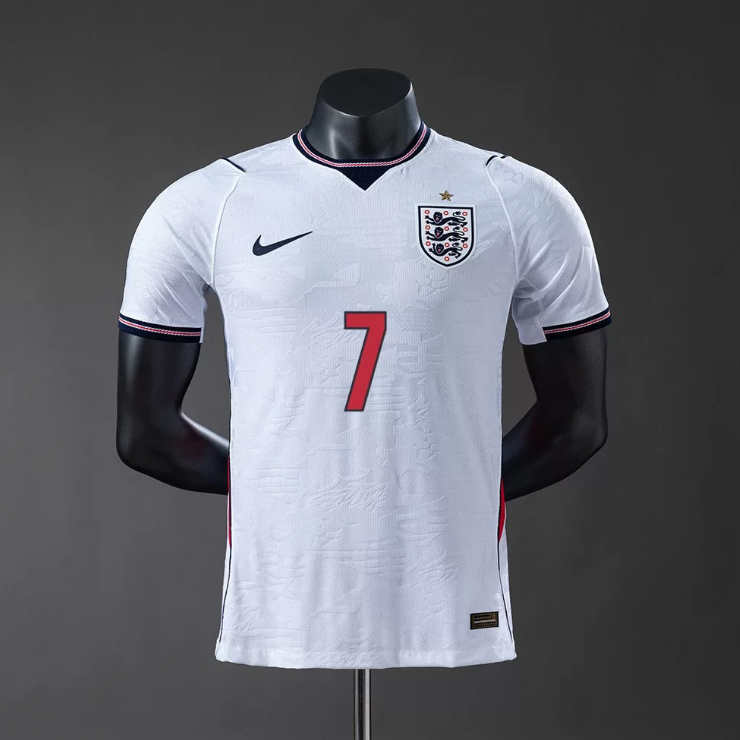 England VM 2026 Fotbollströja Hemma Bukayo Saka 7 Herr Kortärmad
