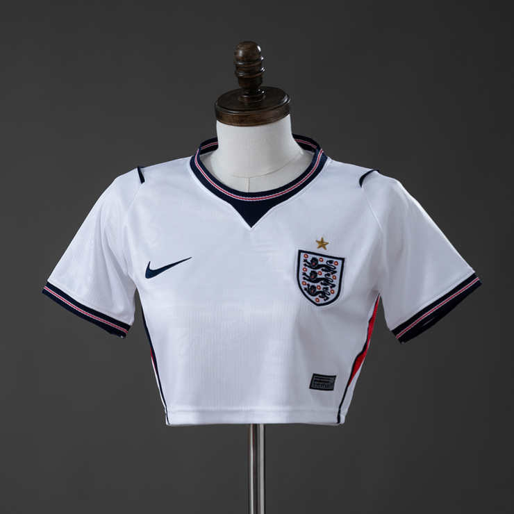 England Hemmatröja VM 2026 Dam Cropped