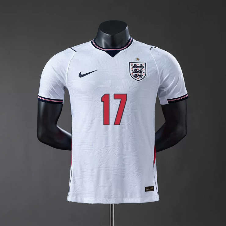 England VM 2026 Fotbollströja Hemma Phil Foden 17 Herr Kortärmad