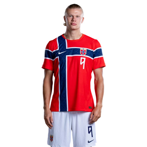 Norge landslagströja VM 2026 Hemma Erling Haaland 9 Herr Set