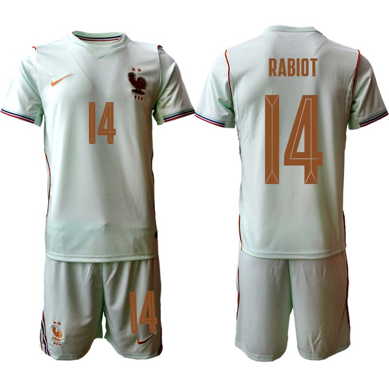 Frankrike Bortatröja VM 2026 Adrien Rabiot 14 Fotbollskit Herr