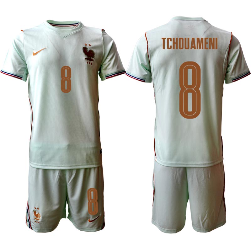 Frankrike Landslagtröja VM 2026 Borta Aurélien Tchouaméni 8 Fotbollskit Herr
