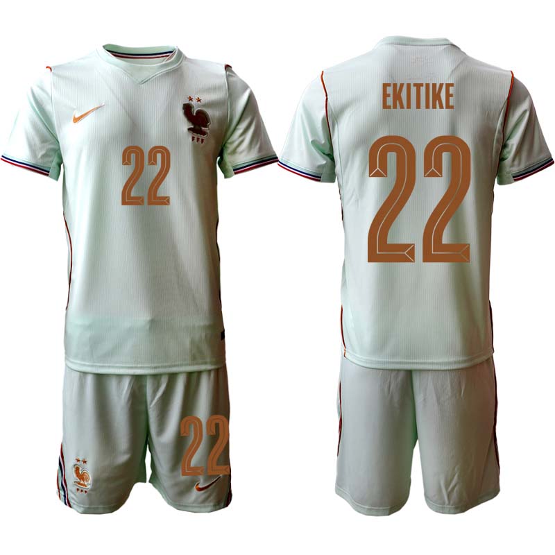 Frankrike Landslagtröja VM 2026 Borta Hugo Ekitike 22 Fotbollskit Herr