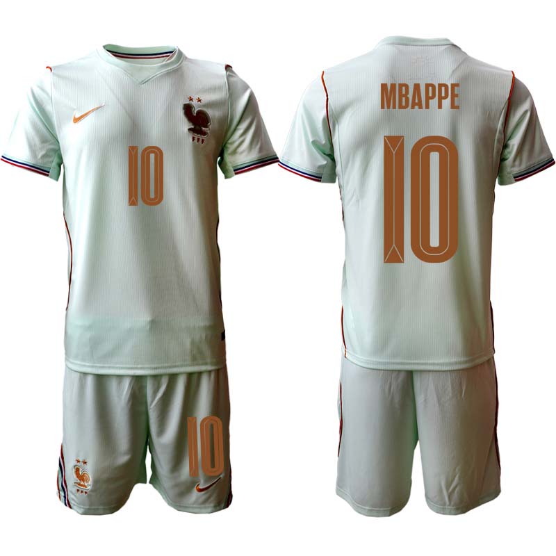 Frankrike Landslagtröja VM 2026 Borta Kylian Mbappé 10 Fotbollskit Herr