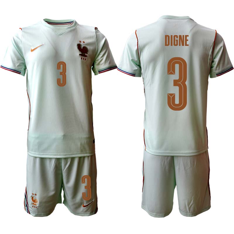 Frankrike Landslagtröja VM 2026 Borta Lucas Digne 3 Fotbollskit Herr