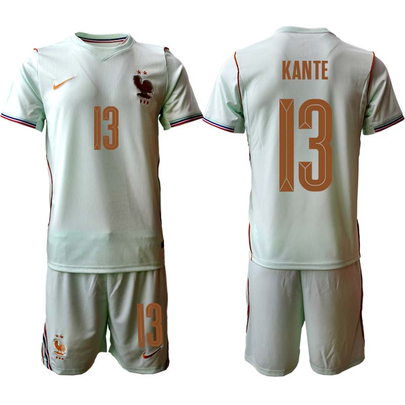 Frankrike Bortatröja VM 2026 N’Golo Kanté 13 Fotbollskit Herr