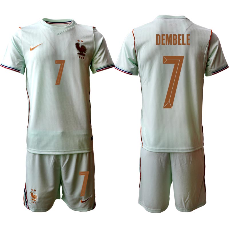 Frankrike Landslagtröja VM 2026 Borta Ousmane Dembélé 7 Fotbollskit Herr