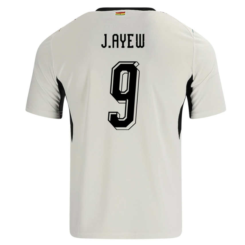Ghana Fotbollströja VM 2026 Jordan Ayew 9 Herr Hemmatröja