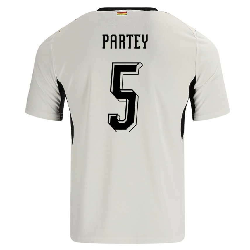 Ghana Fotbollströja VM 2026 Thomas Partey 5 Herr Hemmatröja