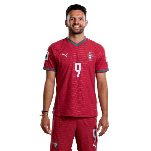 Portugal Landslag VM 2026 Gonçalo Ramos 9 Hemma Herr Fotbollskit med Shorts