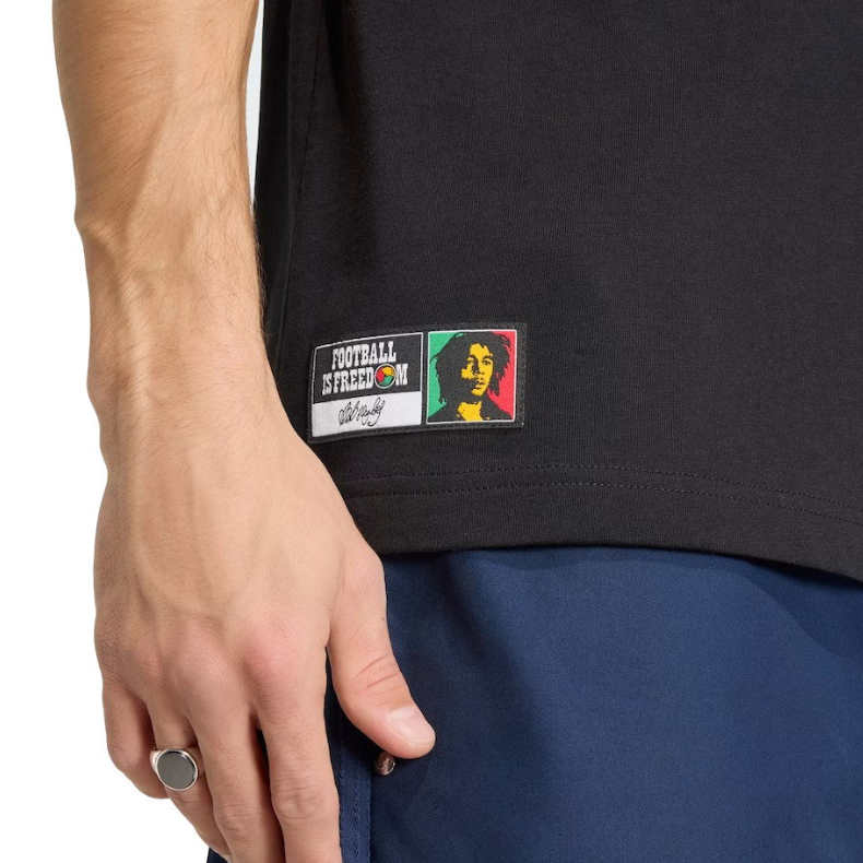 Jamaica Fotbollströja 2026/27 DNA T-shirt Svart Herr Kortärmad -1