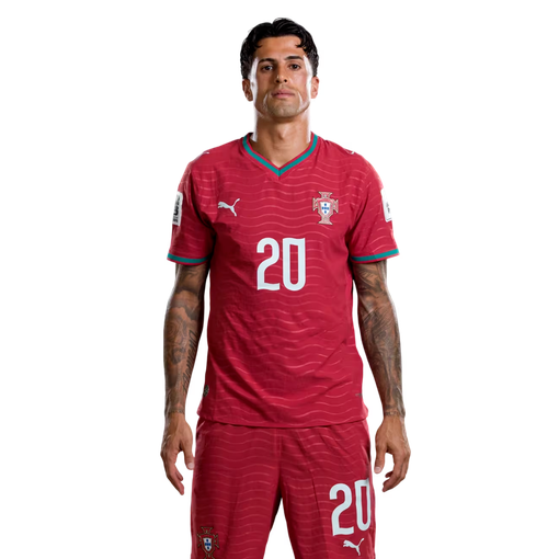 Portugal Landslag VM 2026 João Cancelo 20 Hemma Herr Fotbollskit med Shorts