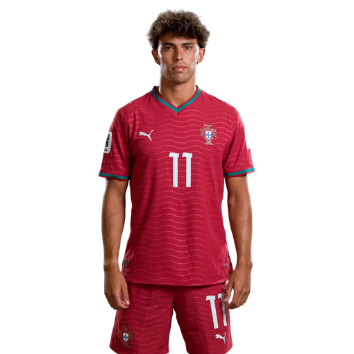 Portugal Landslag VM 2026 João Félix 11 Hemma Herr Fotbollskit med Shorts