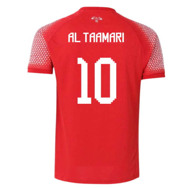 Jordan Fotbollströja VM 2026 Musa Al-Taamari 10 Herr Bortatröja